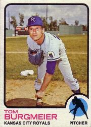 1973 Topps Baseball Cards      306     Tom Burgmeier